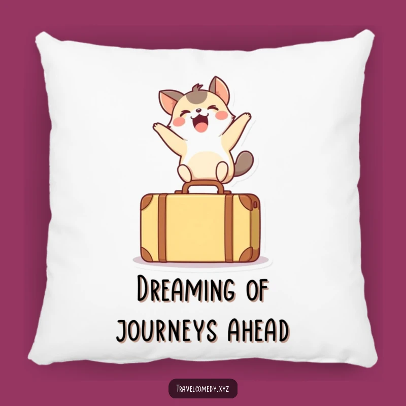 Funny Excited Animal Pillow - Joyous Leap Comfort Gift