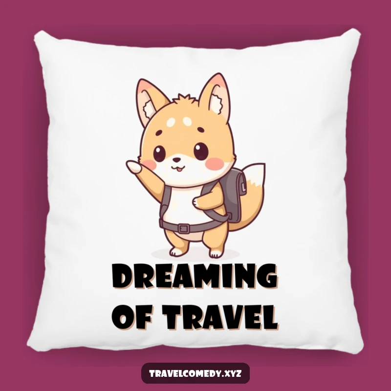 Funny Adventure Animal Backpack Pillow: Cozy Comfort for the Eager Traveler