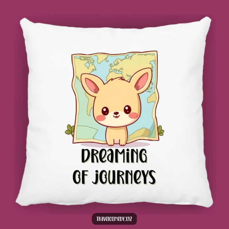Funny Explorer Animal Pillow: Cozy Up with This Hilarious and Adventure-Themed Pillow!
