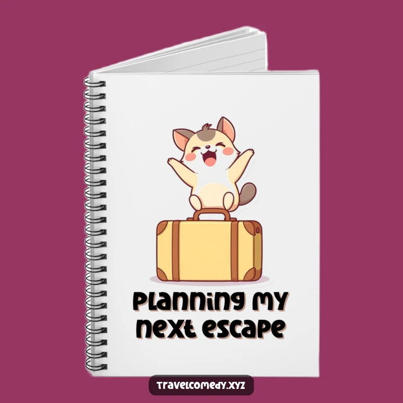 Funny Excited Animal Notebook - Joyous Leap Journal Gift
