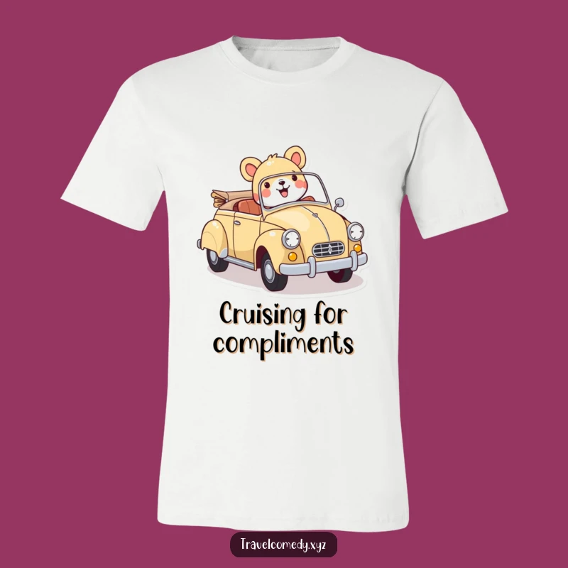 Funny Vintage Car Animal T-Shirt: Cruise in Style with This Hilarious and Cool Tee!