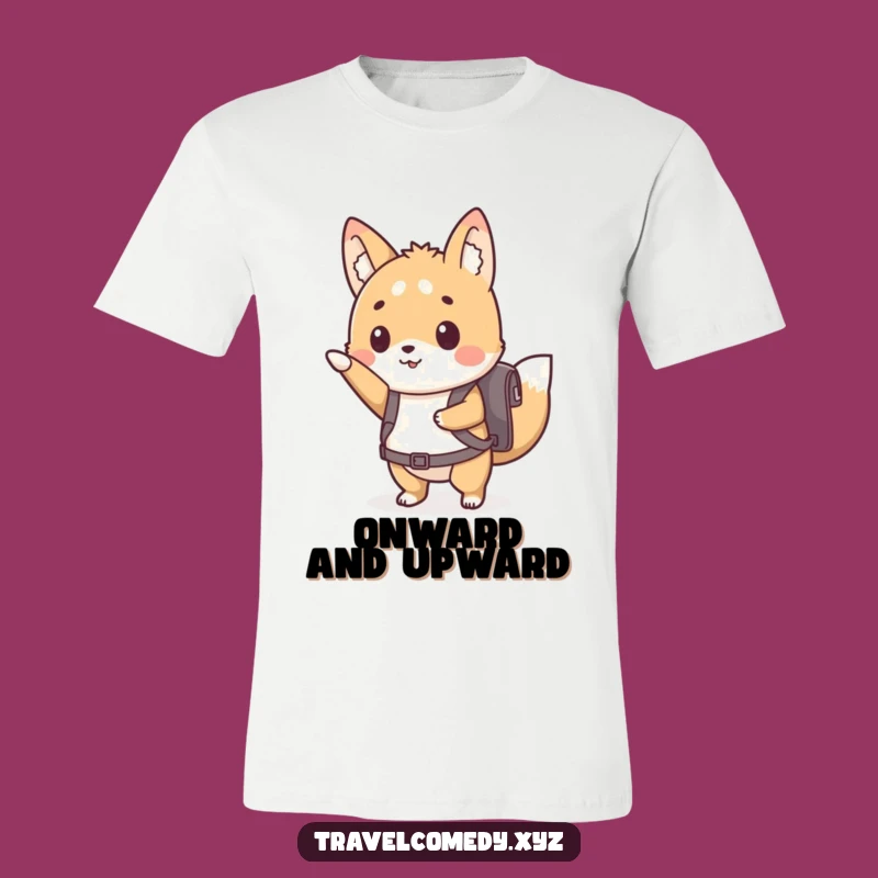 Funny Adventure Animal Backpack T-Shirt: Wear Your Eager Spirit