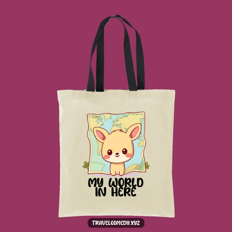 Funny Explorer Animal Tote Bag: Carry Your Discoveries with This Hilarious and Practical Tote!