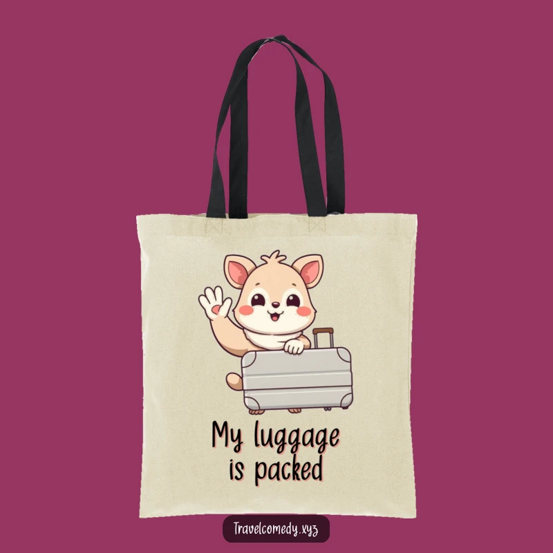 Funny Traveler Animal Tote Bag: Carry Your Dreams with This Hilarious and Practical Tote!